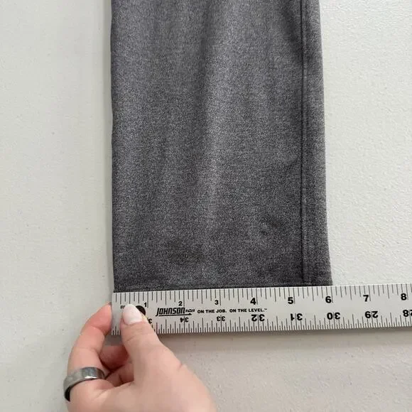 Lululemon Womens Sweat Pants 4 Heathered Gray On the Fly 7/8 Jogger Lounge Gym - Picture 9 of 15